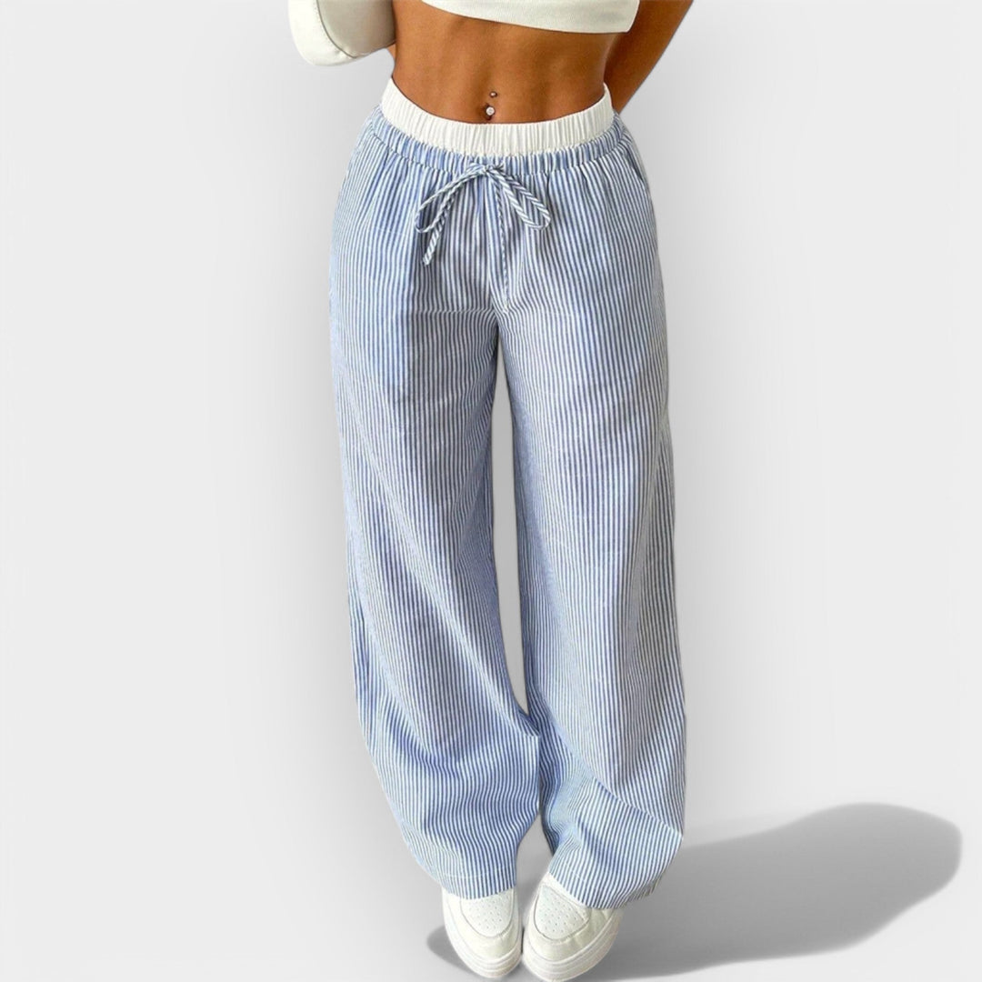 Broad Stripe Trousers