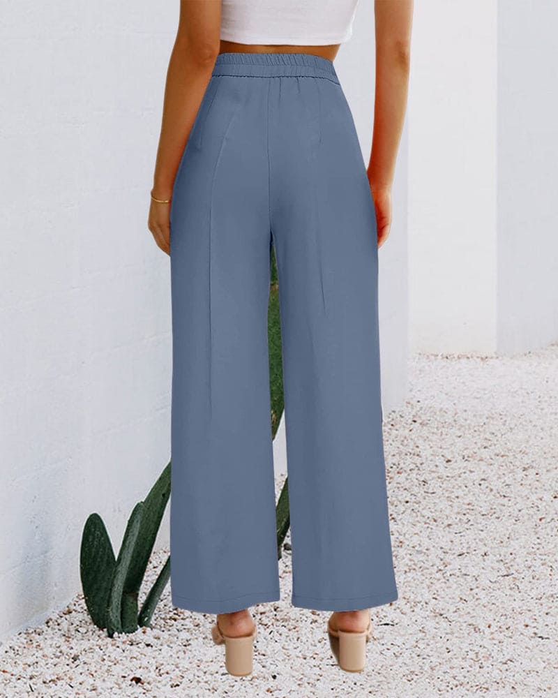 High-waisted trouser