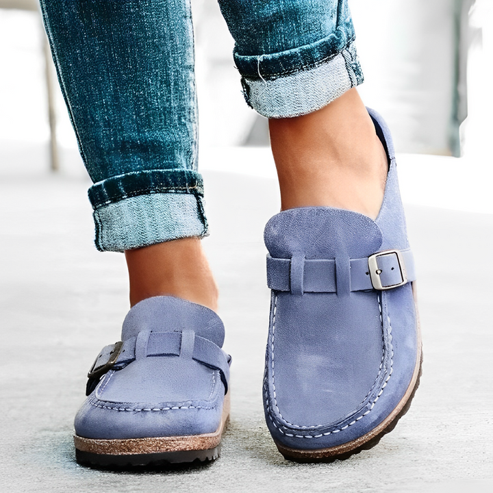 Mariah™ Ortho Comfort Leather Mules