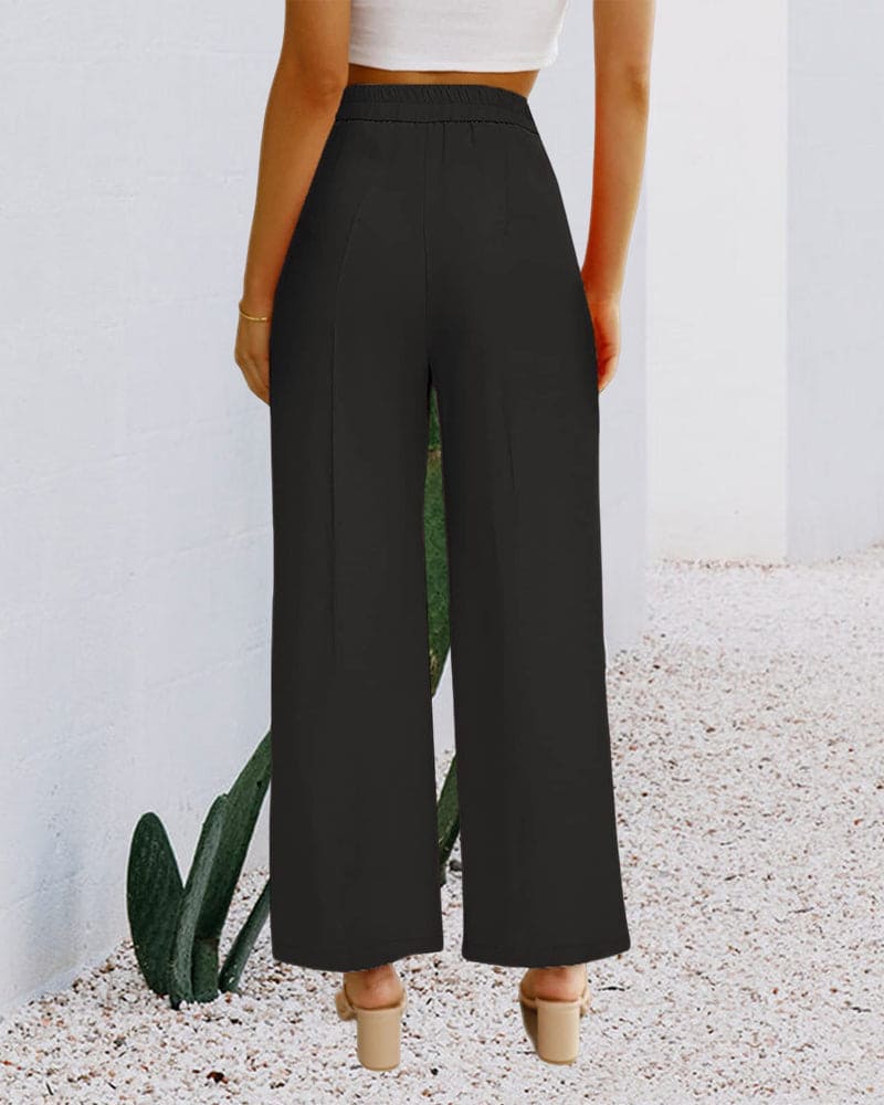 High-waisted trouser