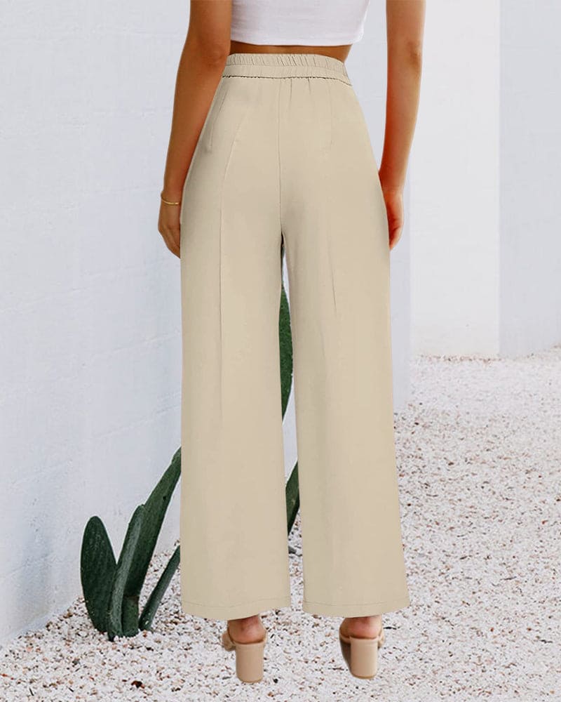 High-waisted trouser
