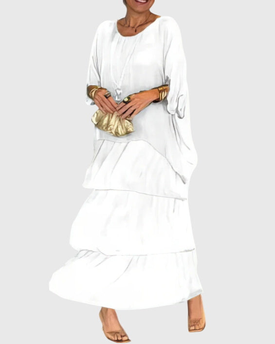 Clara Long and Flowing Elegant Dress