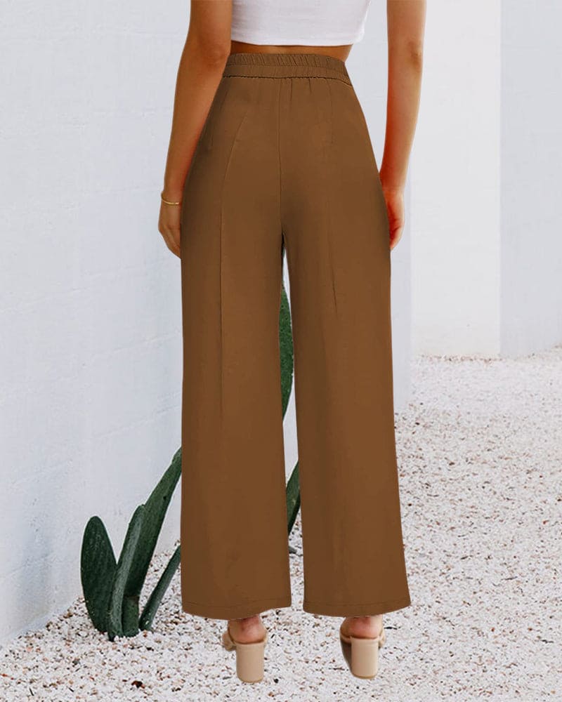 High-waisted trouser