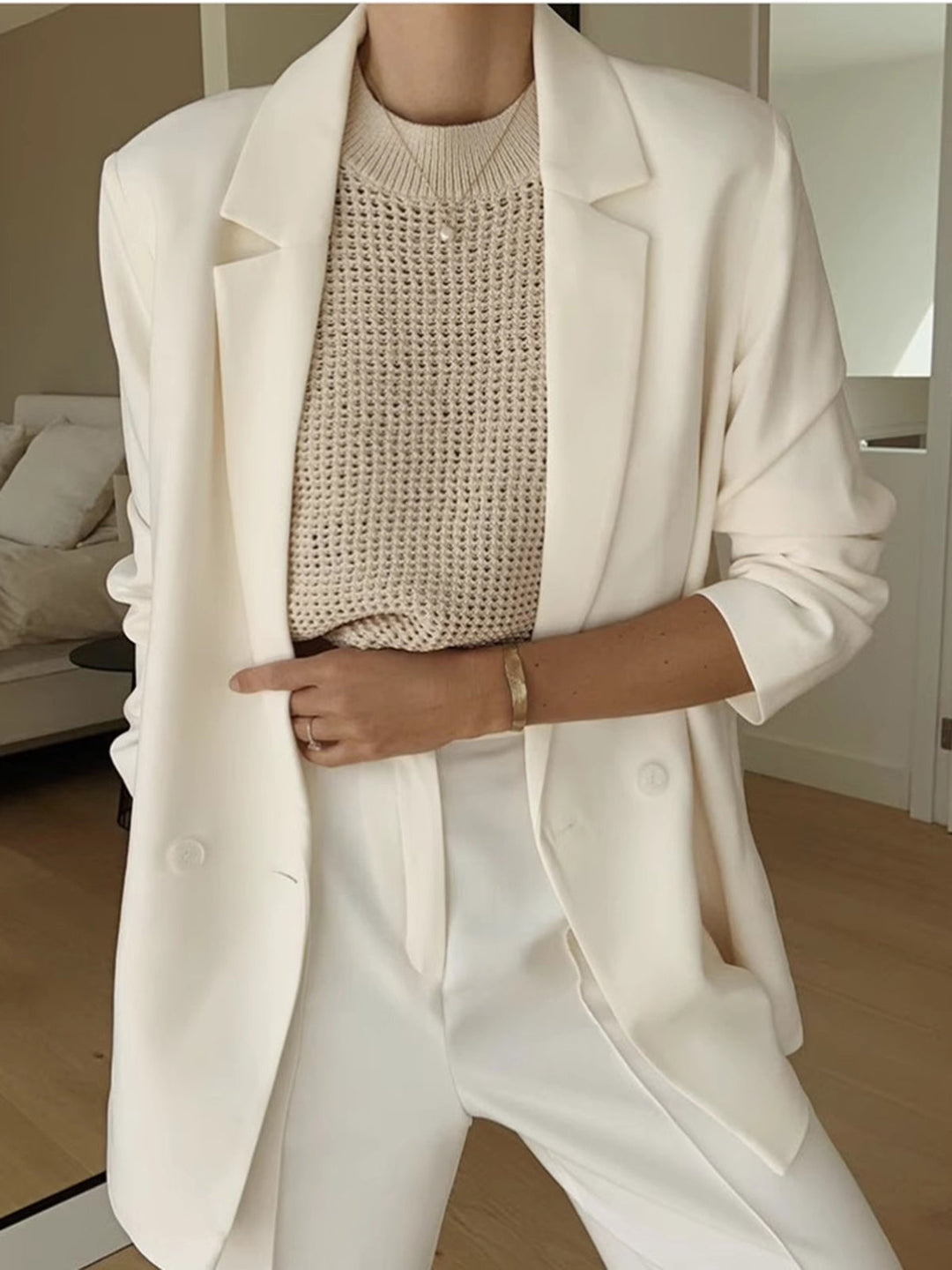 Sophia Knit Layering Shirt