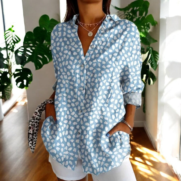 Carla™ Stylish Button-Down Shirt
