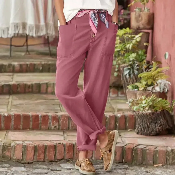 Relaxed fit pants