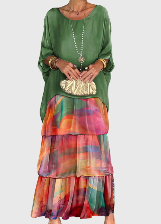 Clara Long and Flowing Elegant Dress