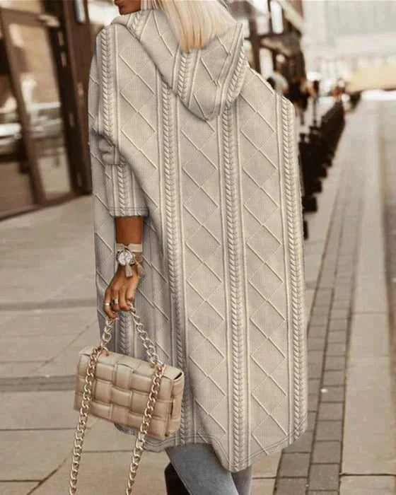 Jelone™  Extended Length Hooded Cardigan